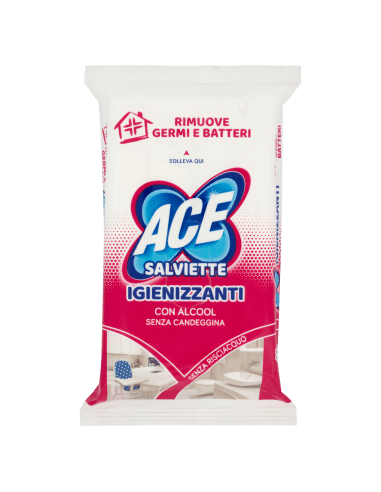 ACE WIPES HYGIENIC WITH ALCOHOL X40