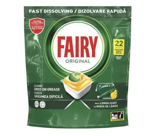 FAIRY AUTODISH WASH ALL IN ONE LEMON X22 TABS