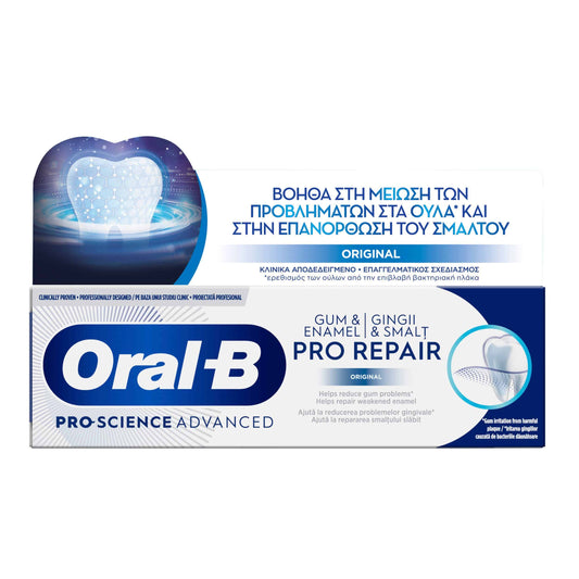 ORAL B TPASTE PRO REPAIR GUM & ENAMEL ORIGINAL 75ML